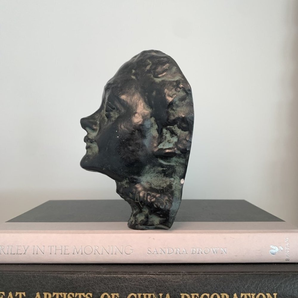 Head of a Girl Sculputure sigend A. Rodin - Picture 2 of 10
